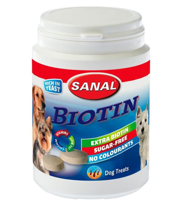 قرص بایوتین سگ 150 گرمی/بسته 6 عددی