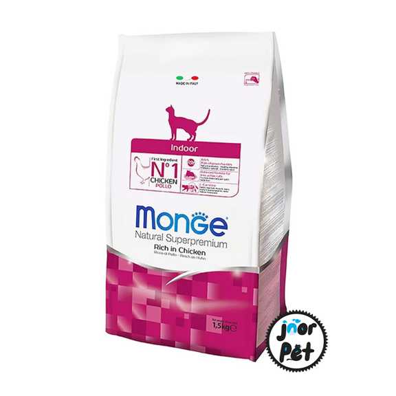 غذاخشک گربه مونژه ایندور 1.5 کیلو