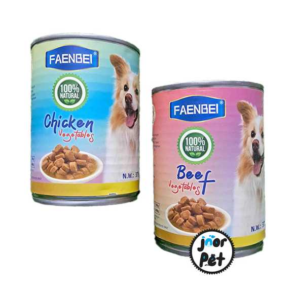 کنسرو سگ چانک فنبی 2طعم مولتی پک 12عددی