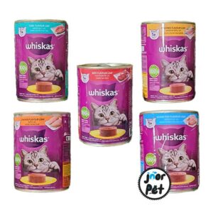 کنسرو گربه ویسکاس پته 5طعم مولتی پک 25عددی
