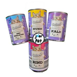 کنسرو گربه کچت 4طعم کلاسیک